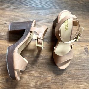 3” open-toe strap heels